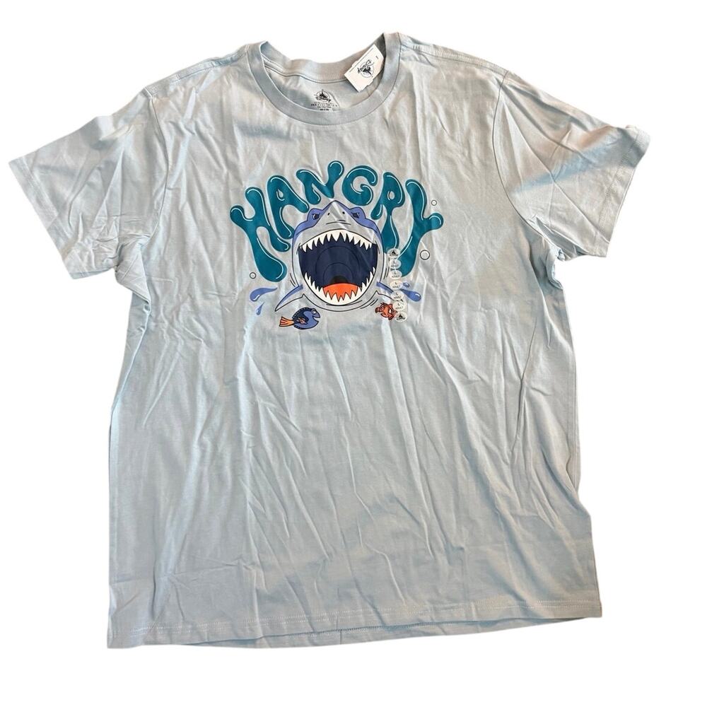 Disney Adult Shirt - Finding Nemo Bruce Hangry- Large- NWT - Picture 1 of 3